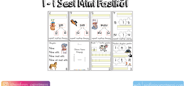 i -İ Harfi Mini Fasikül